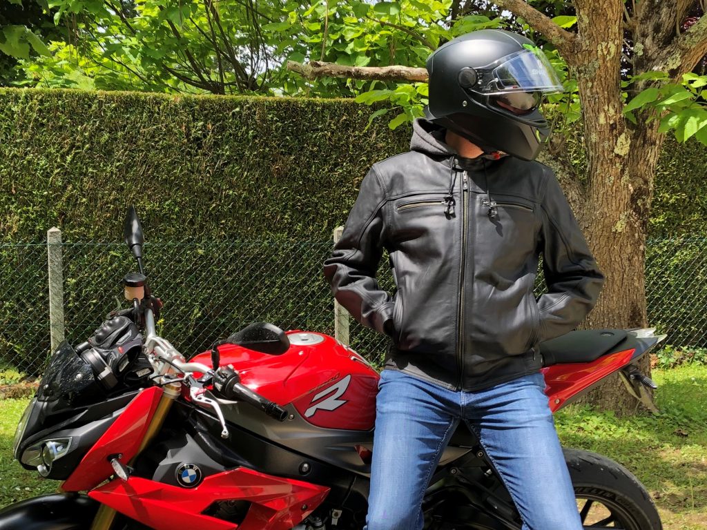 Blouson cuir DXR Zack – Décontracté
