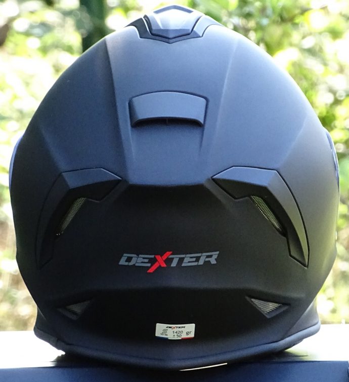 arrière du casque intégral dexter izoard 2 