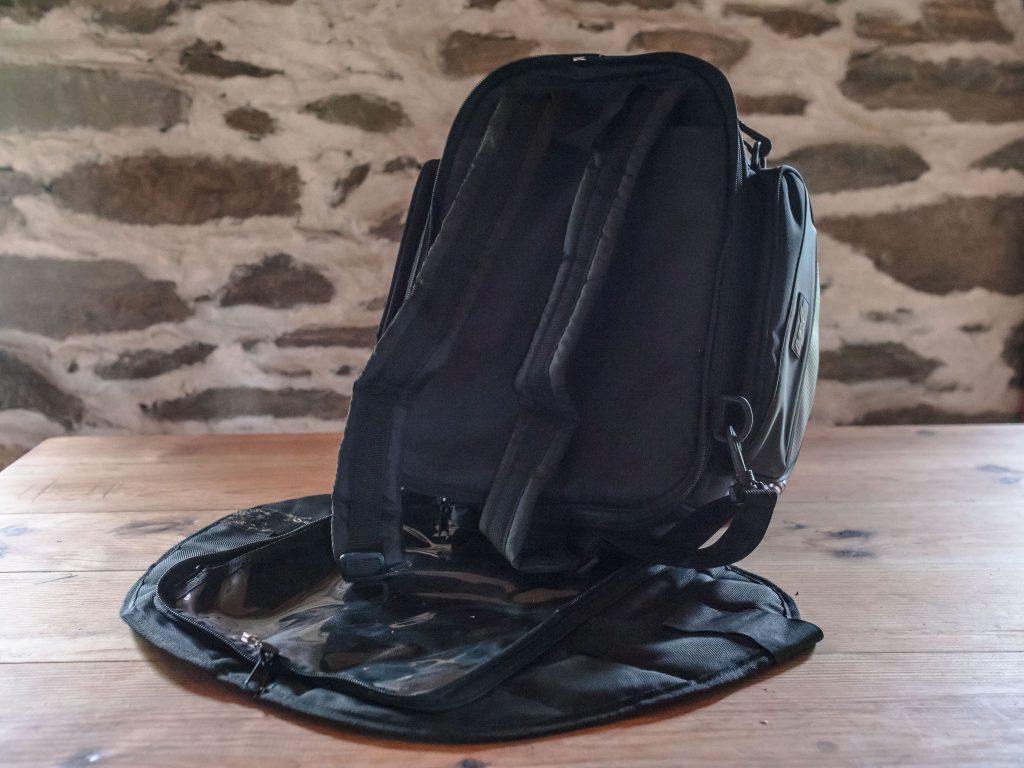 sacoche réservoir DXR et sac à dos ! 