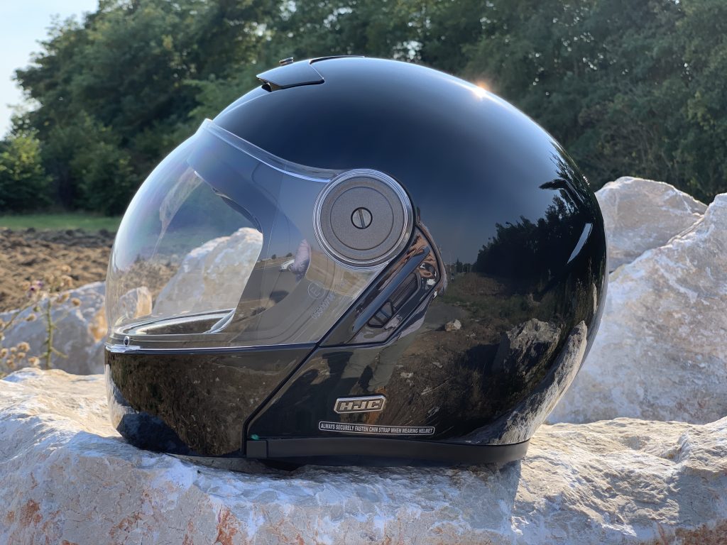 écran bulle du casque HJC V90