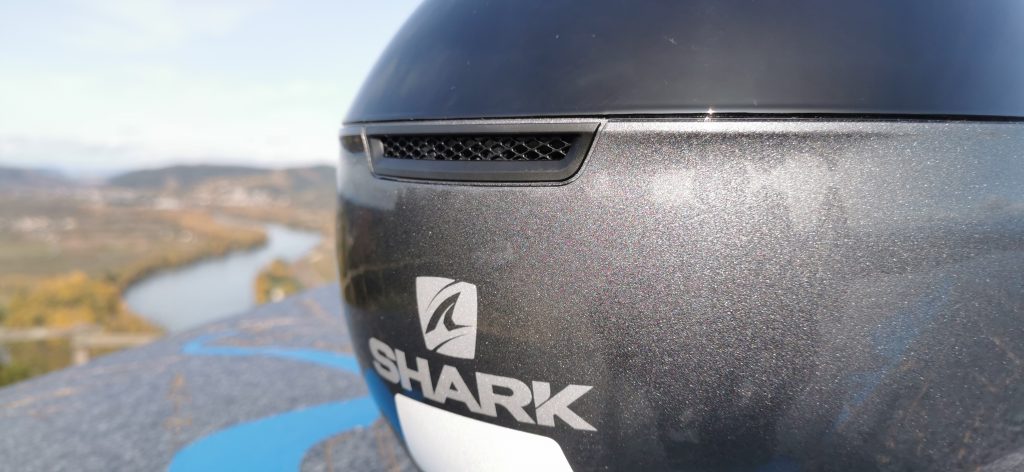 évacuation d'air du casque Evojet de Shark 