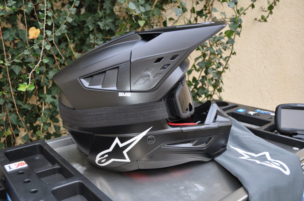 essai du casque cross Alpinestars Supertech S-M5