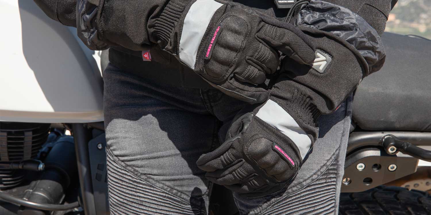 CP : gants chauffants moto Warmer Overlap