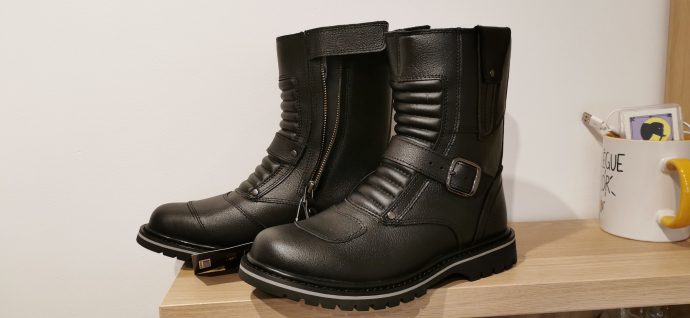 demi bottes DXR Eighty neuves à l'essai 