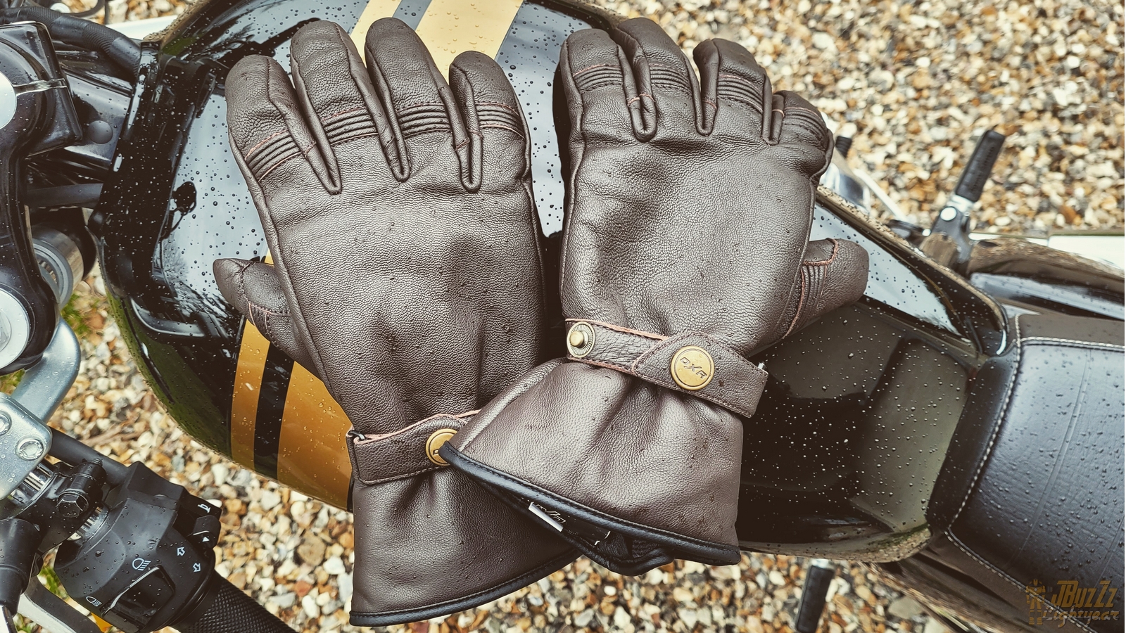 essai des gants DXR Bricklane