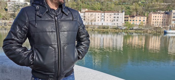 essai du blouson DXR Watt