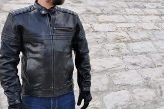 essai du blouson DXR Legend Full Black