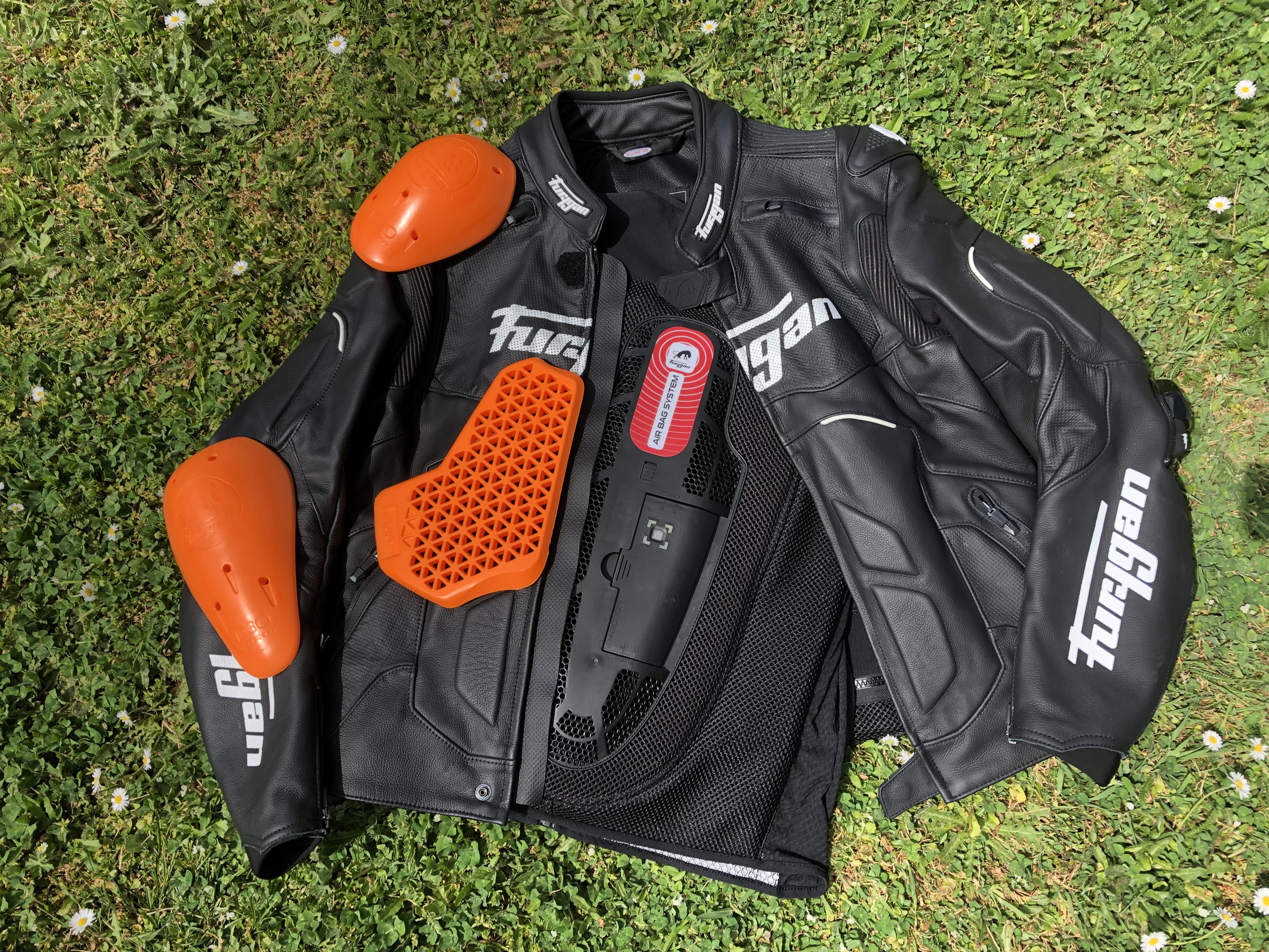 Blouson Moto 4 Square / Homologué CE avec renforts coudes, épaules