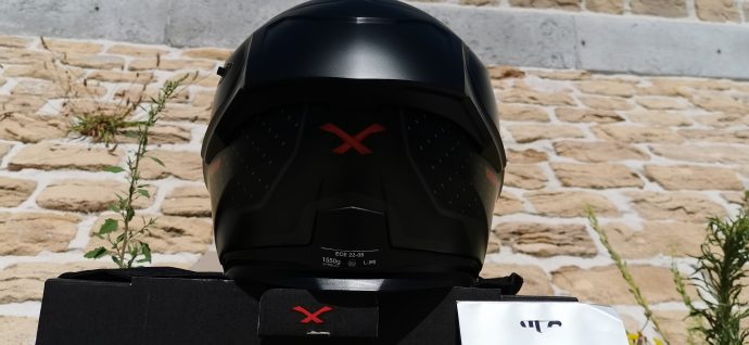 Spoiler arrière du casque intégral Nexx SX.100R