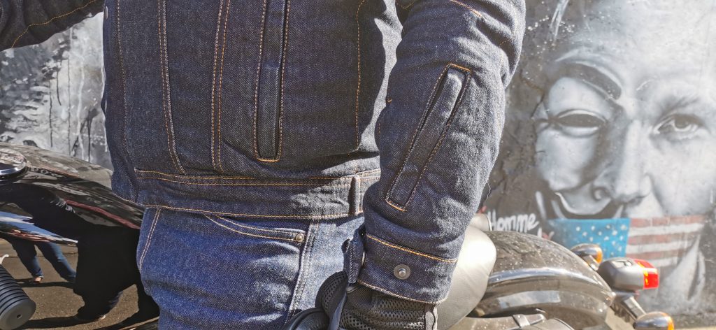 DXR DenimBlouz – poche ticket et poignet