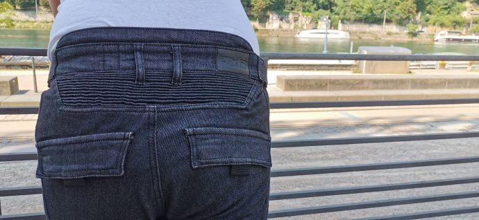 pantalon DXR Denim'R avec zone stretch au dos