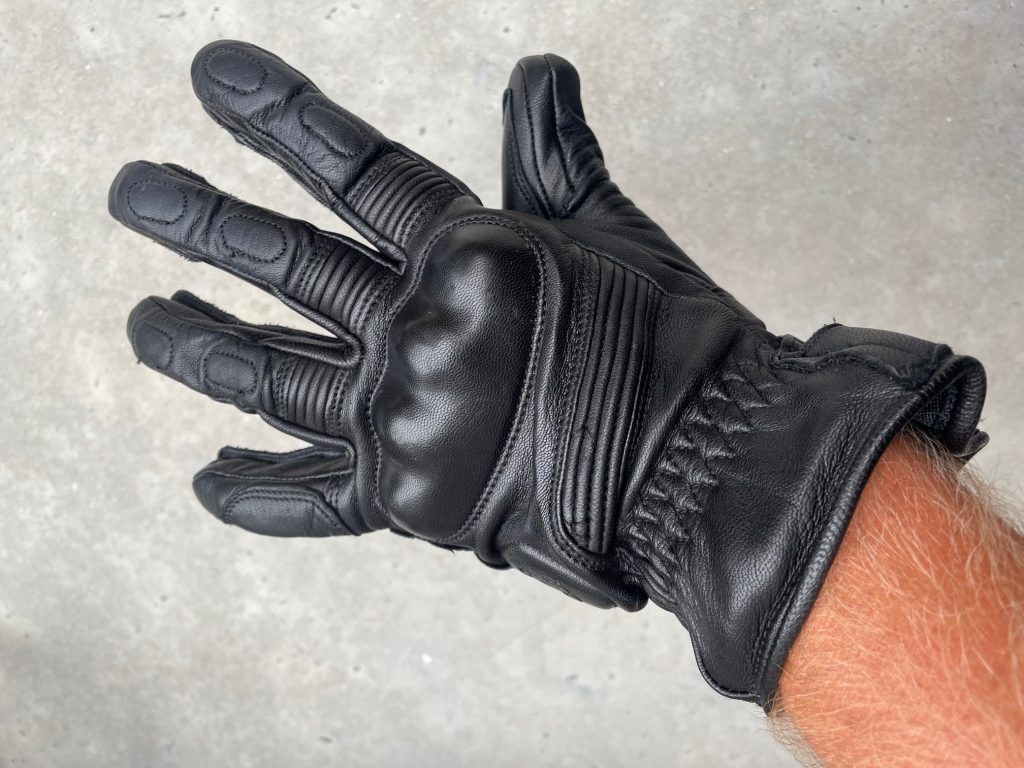 essai des gants Helstons en cuir Vitesse Pro