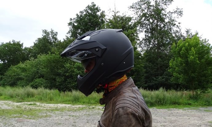 le casque Dexter Ladak de profil