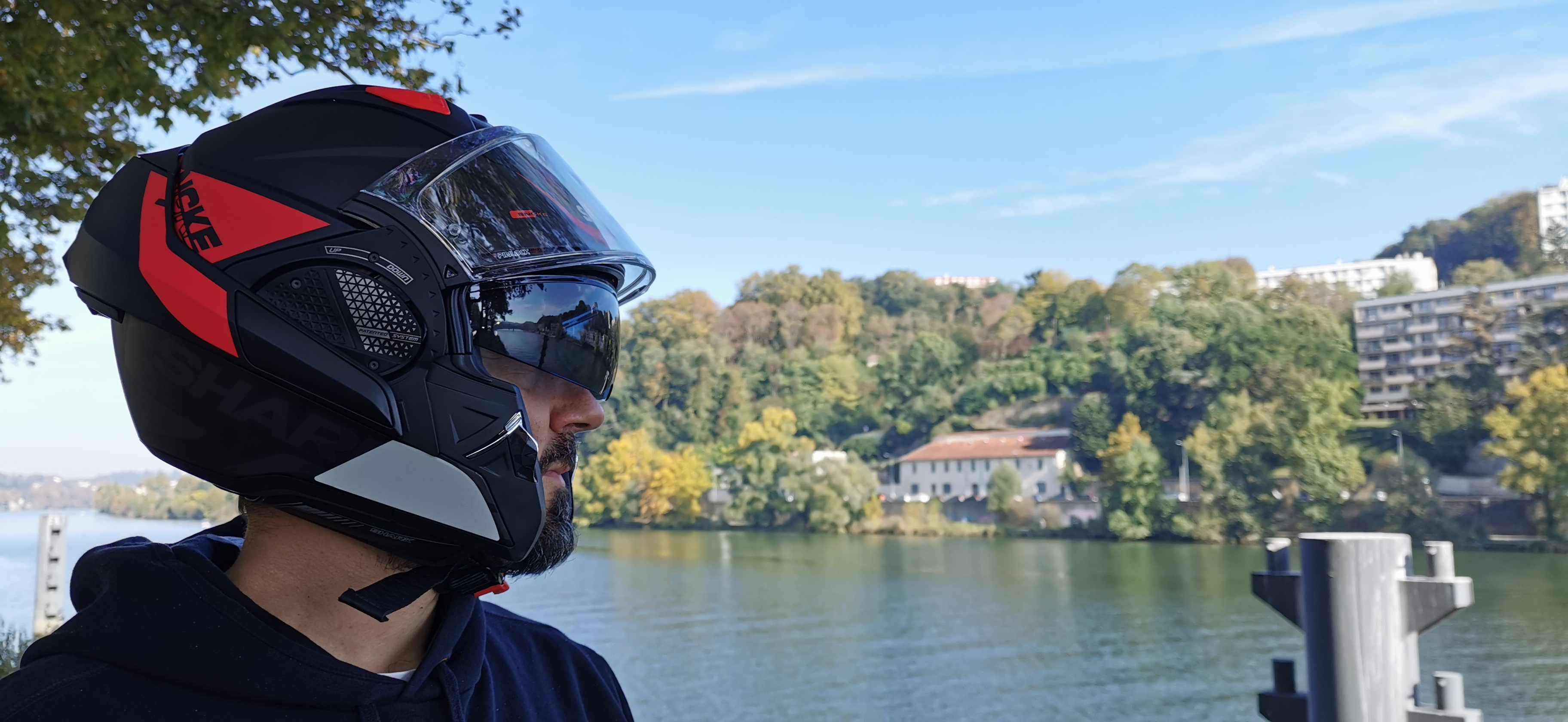 Autocollants réfléchissants Gris pour Casque MOTO SHOEI NEUF