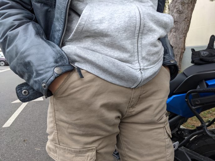 poches du pantalon DXR Nazaire Lady