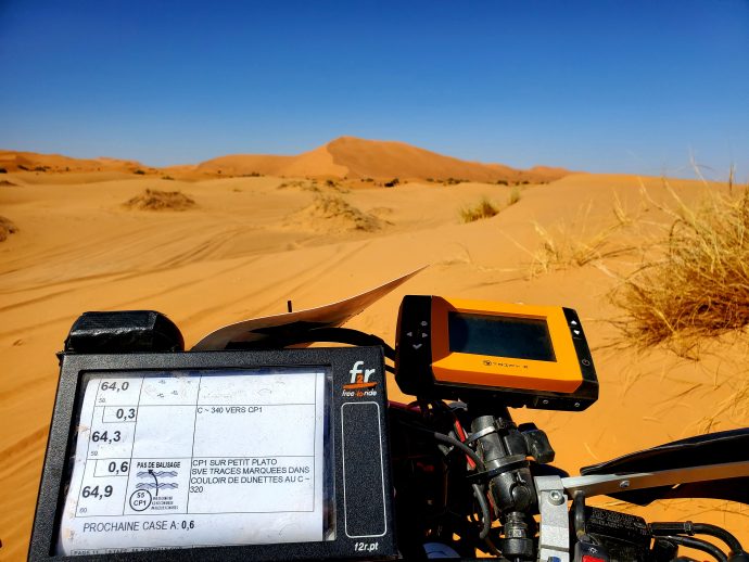 roadbok avec instructions pour trophée roses des sables 2021