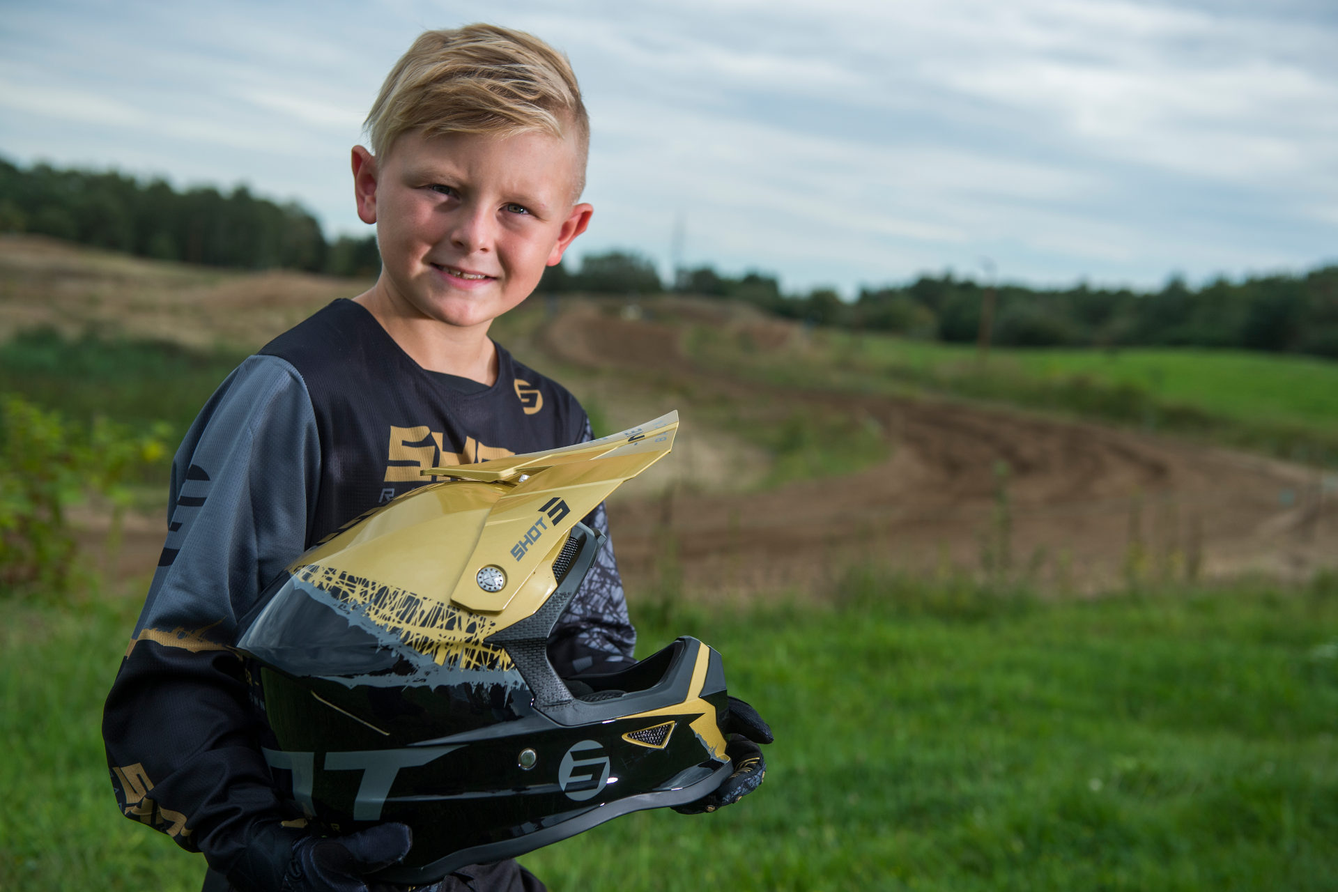 Bottes moto cross enfant : Equipements moto tout terrain enfant