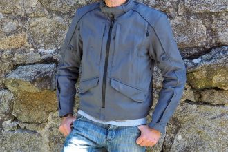 Blouson moto textile DXR Hailstorm