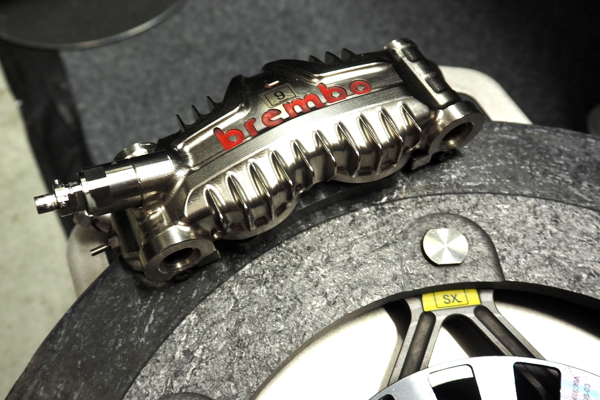 Syatème de freinage MotoGP Brembo