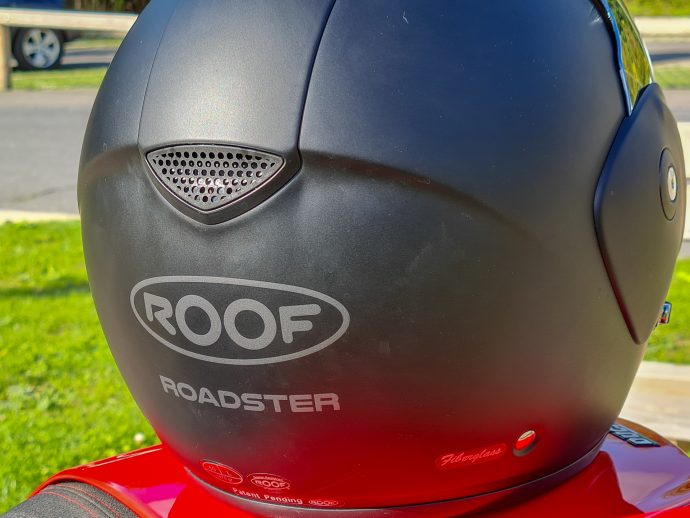 système d'extraction d'air Casque Roof RO9 Roadster 