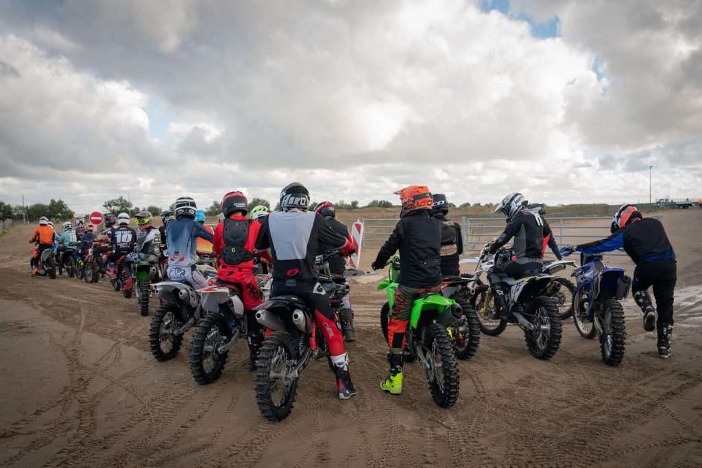 ärticipants au coaching day Motoblouz prêt pour le départ