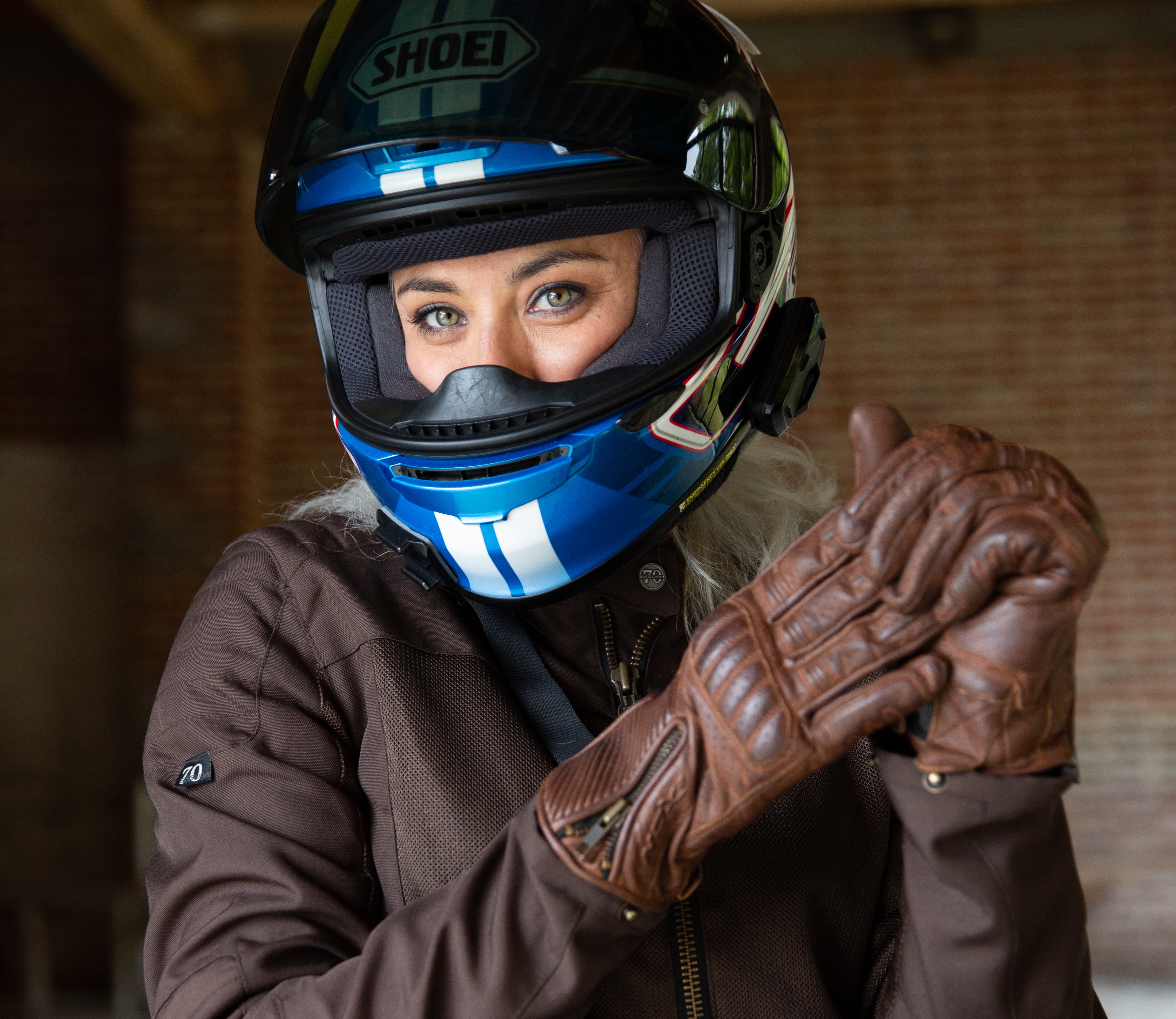 Casque veste gants intercom moto - Équipement moto