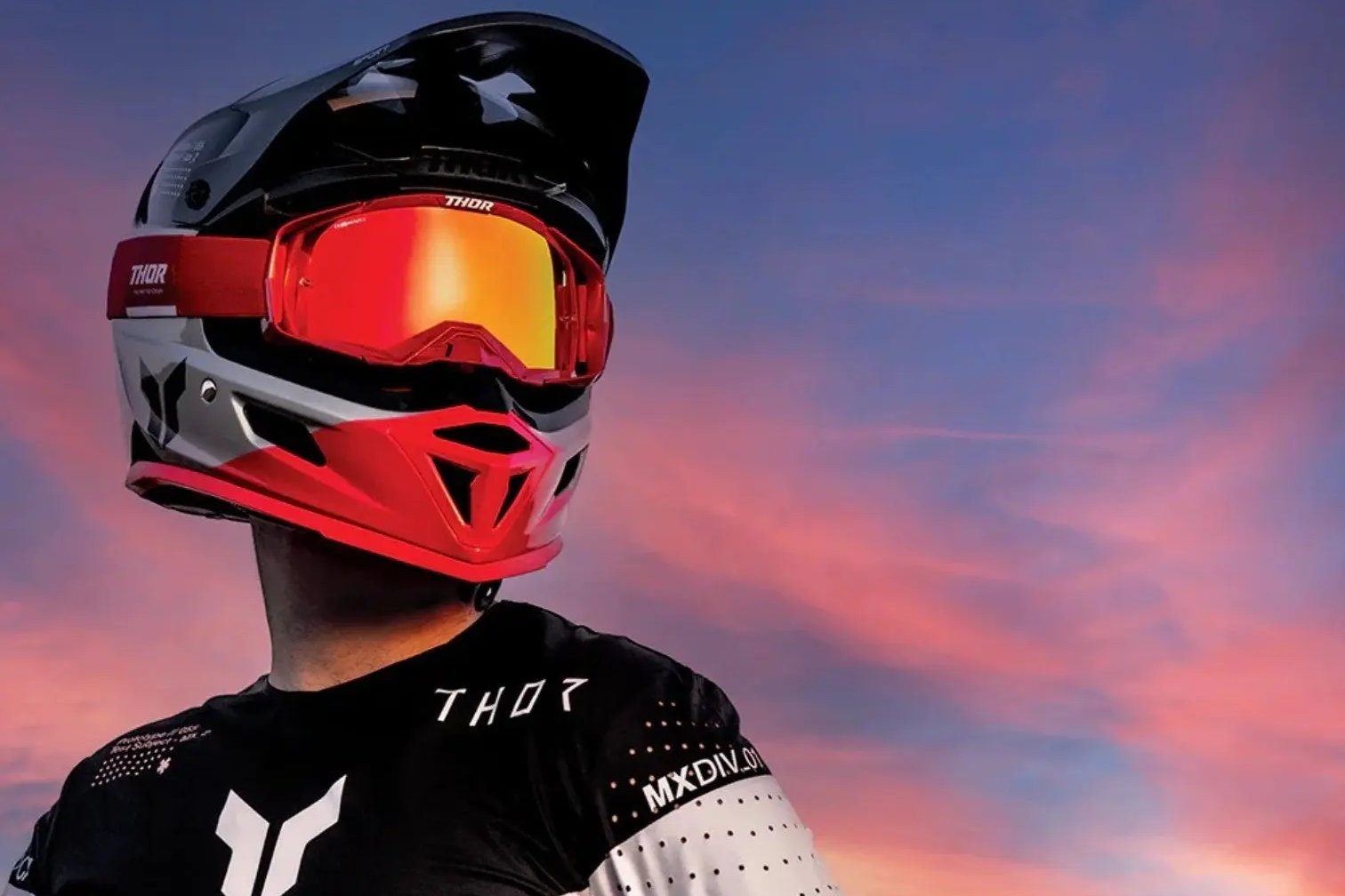 Casque Thor Reflex avec masque MX