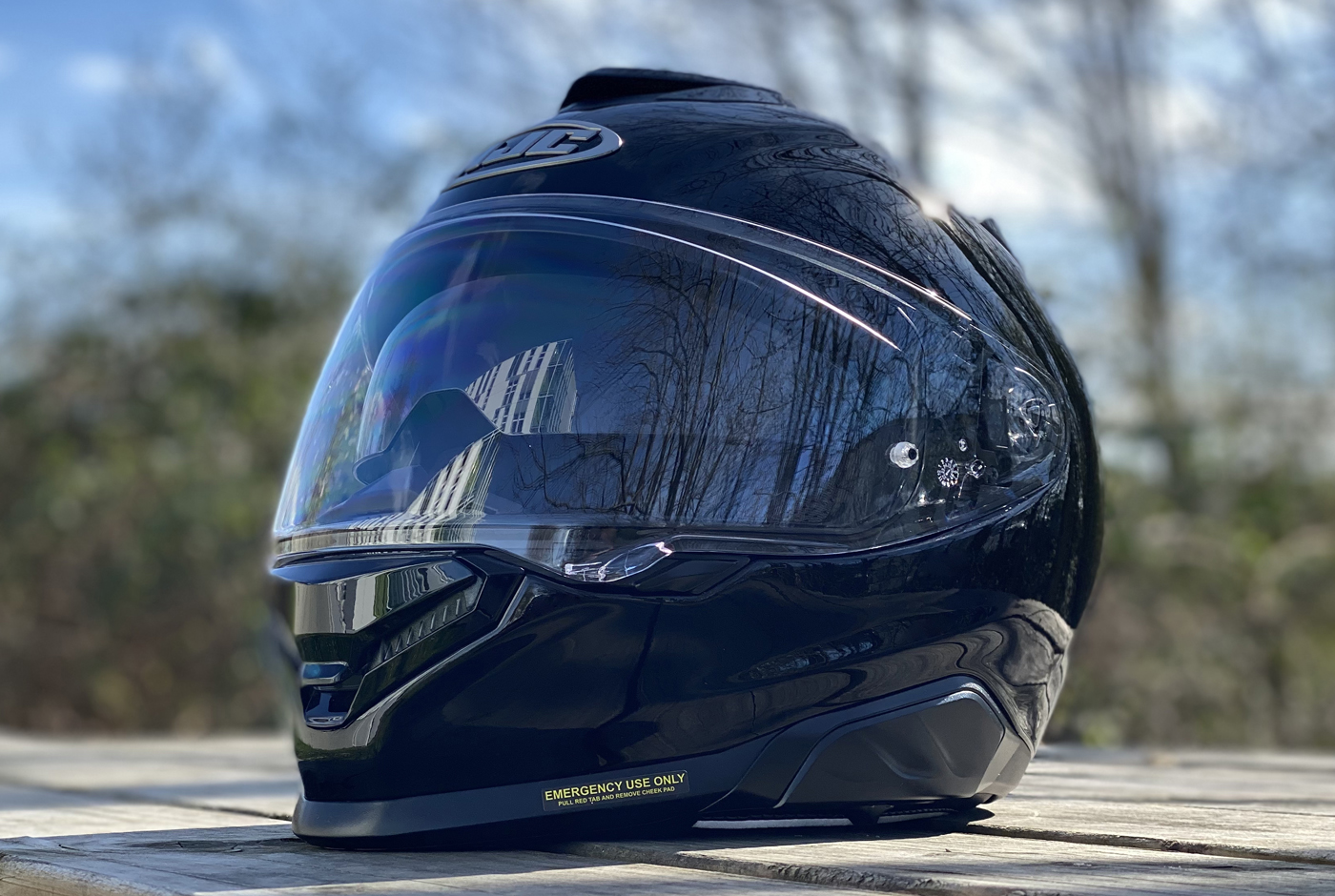 Essai du casque intégral HJV RPHA 71 dispo chez Motoblouz 