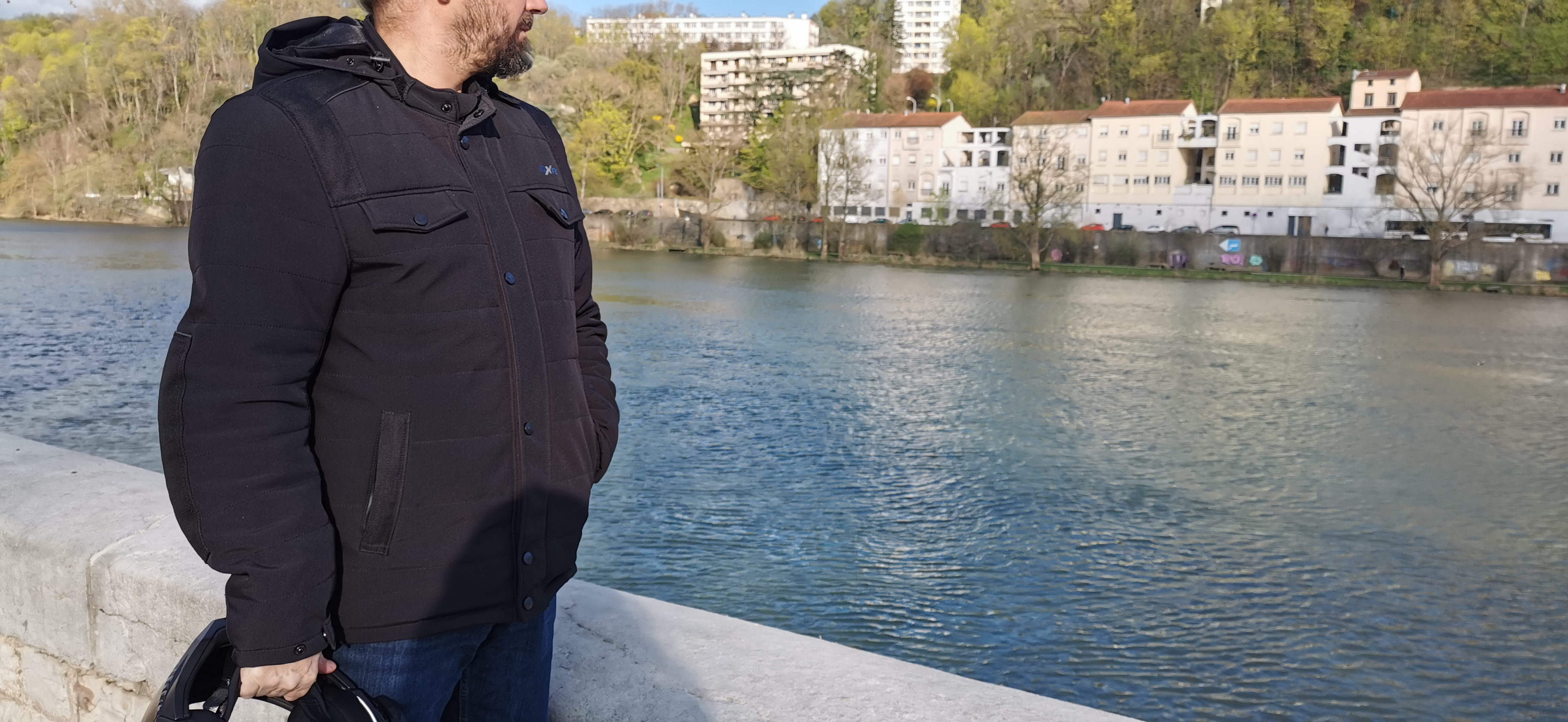 essai du blouson DXR Oslo