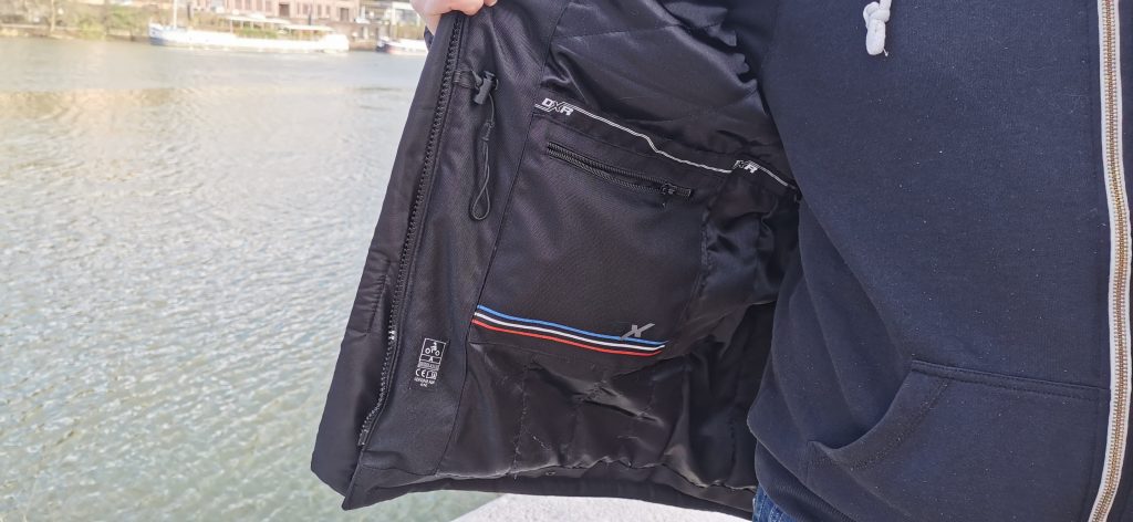 DXR Oslo – poche interieure droite fermant avec zip