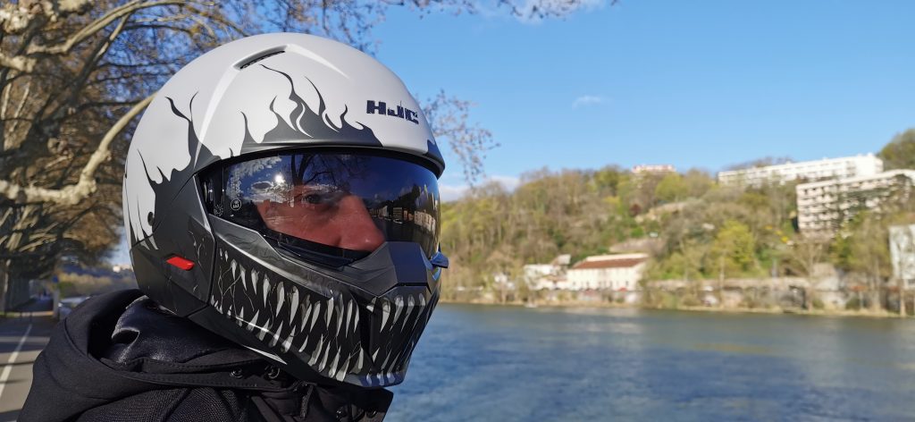 casque jet HJC i20 testé par Anthony