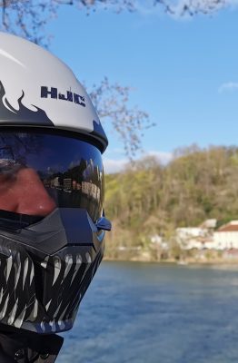 casque jet HJC i20 testé par Anthony