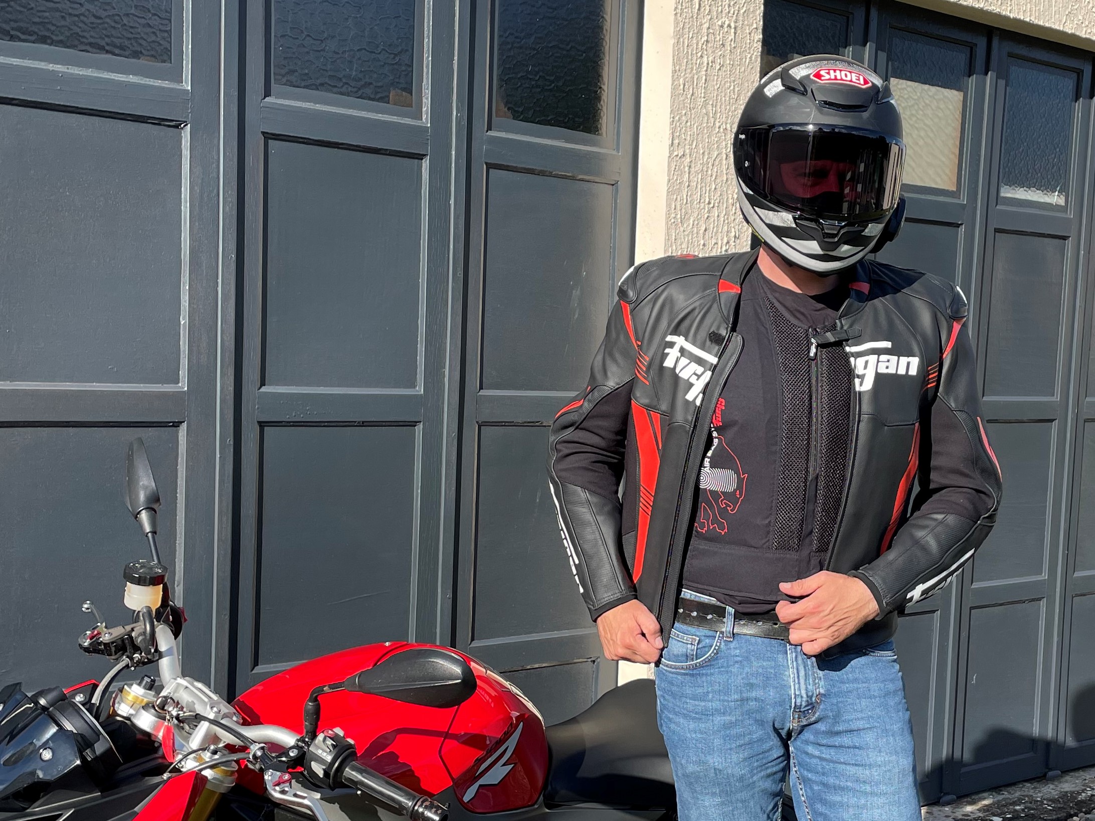 Furygan Pro One - avec le gilet Fury Airbag System ~ EnjoyTheRide