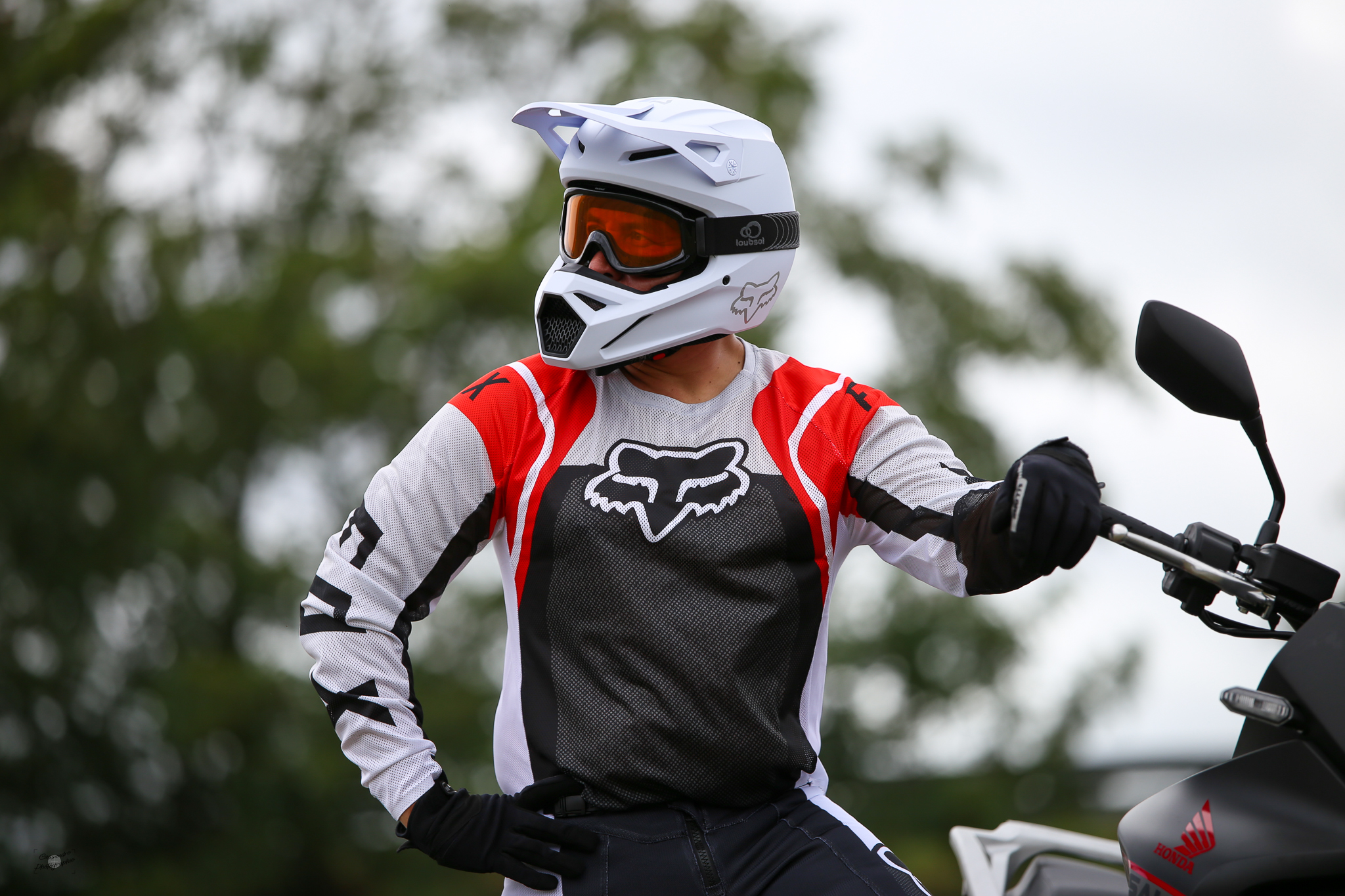 essai de la tenue complète Fox 