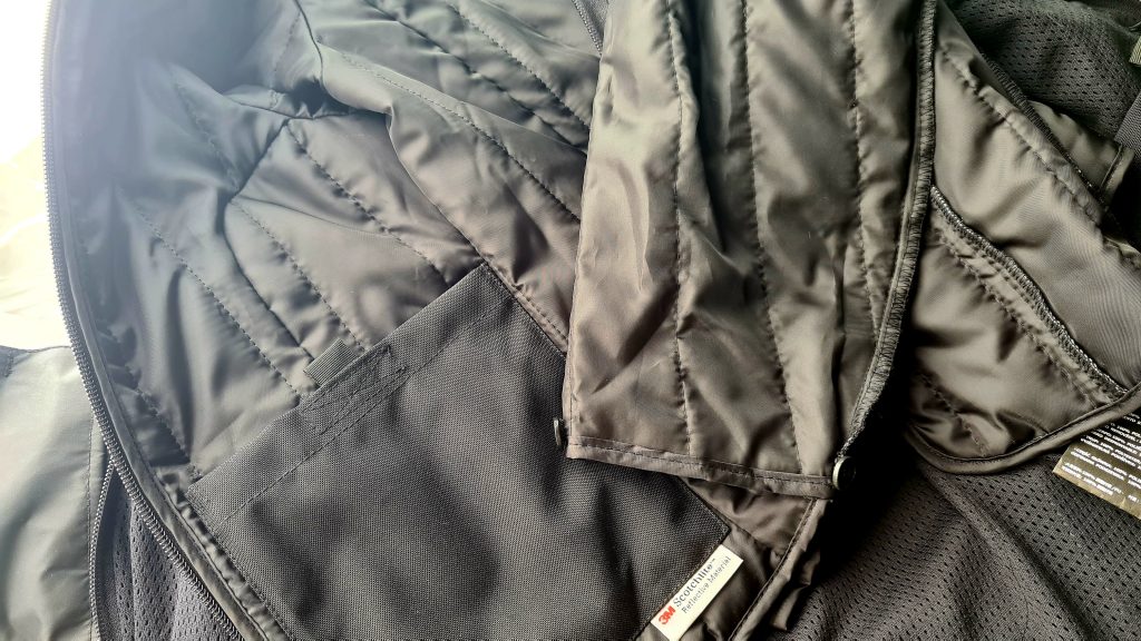 poche interieure et doublure blouson bering femme