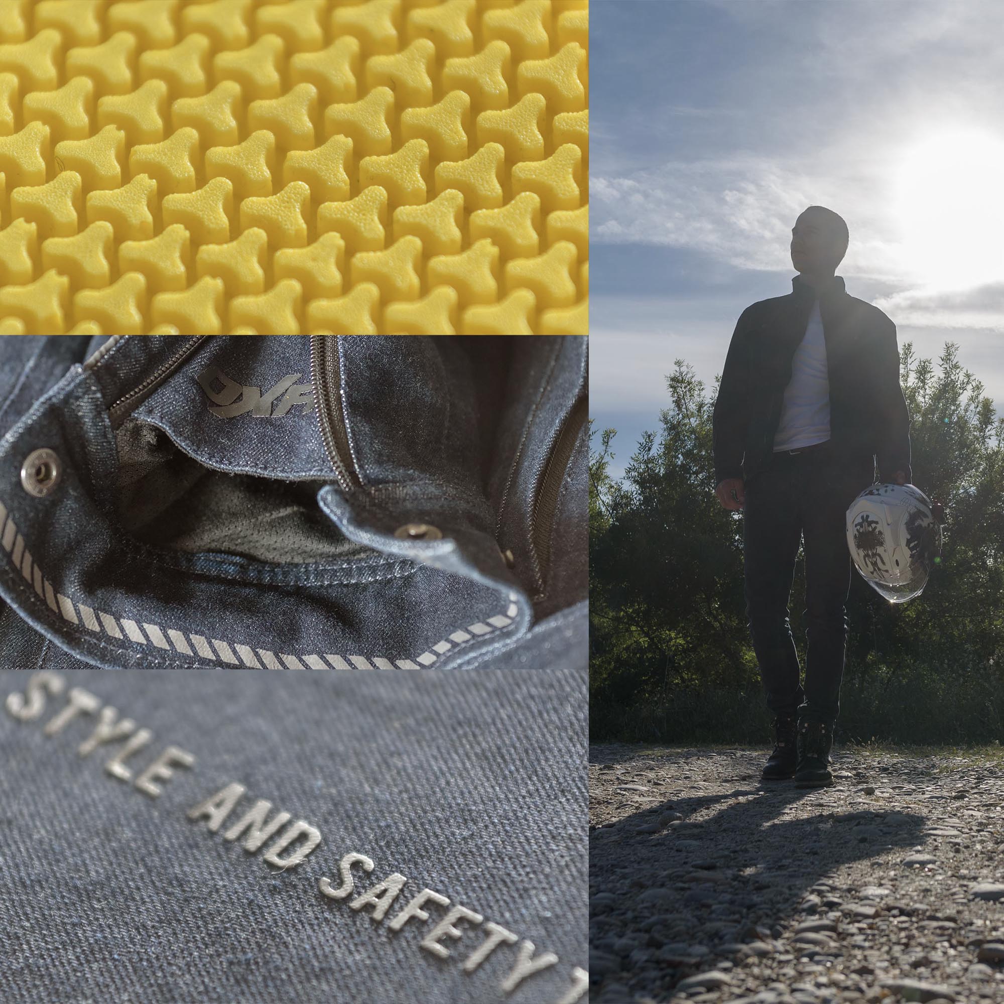 Présentation des détails de la veste DXR DRAKE