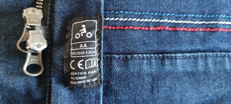 veste en jean DXR Toscane certifiée pour prendre la route !