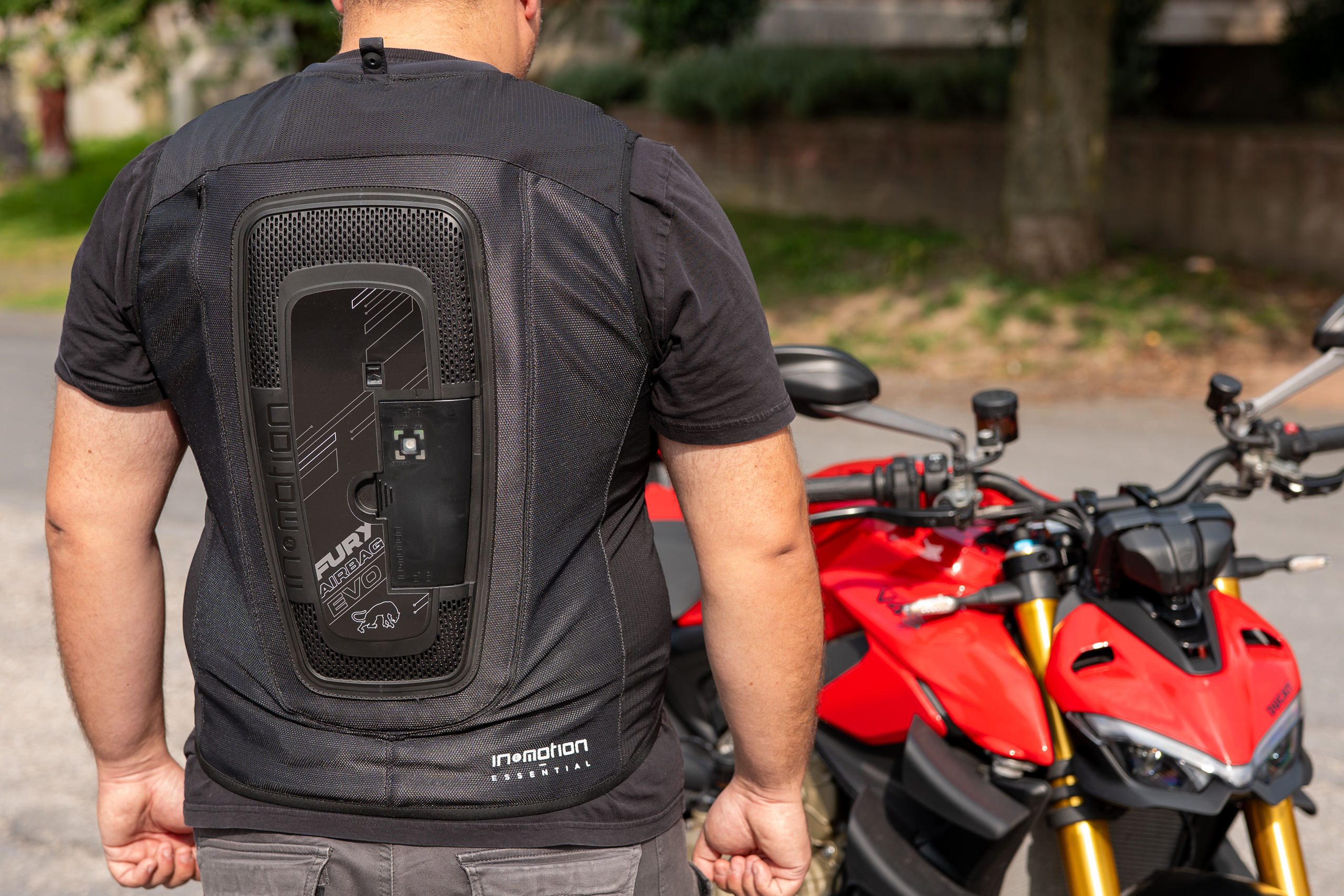 Essai airbag Furygan Evo