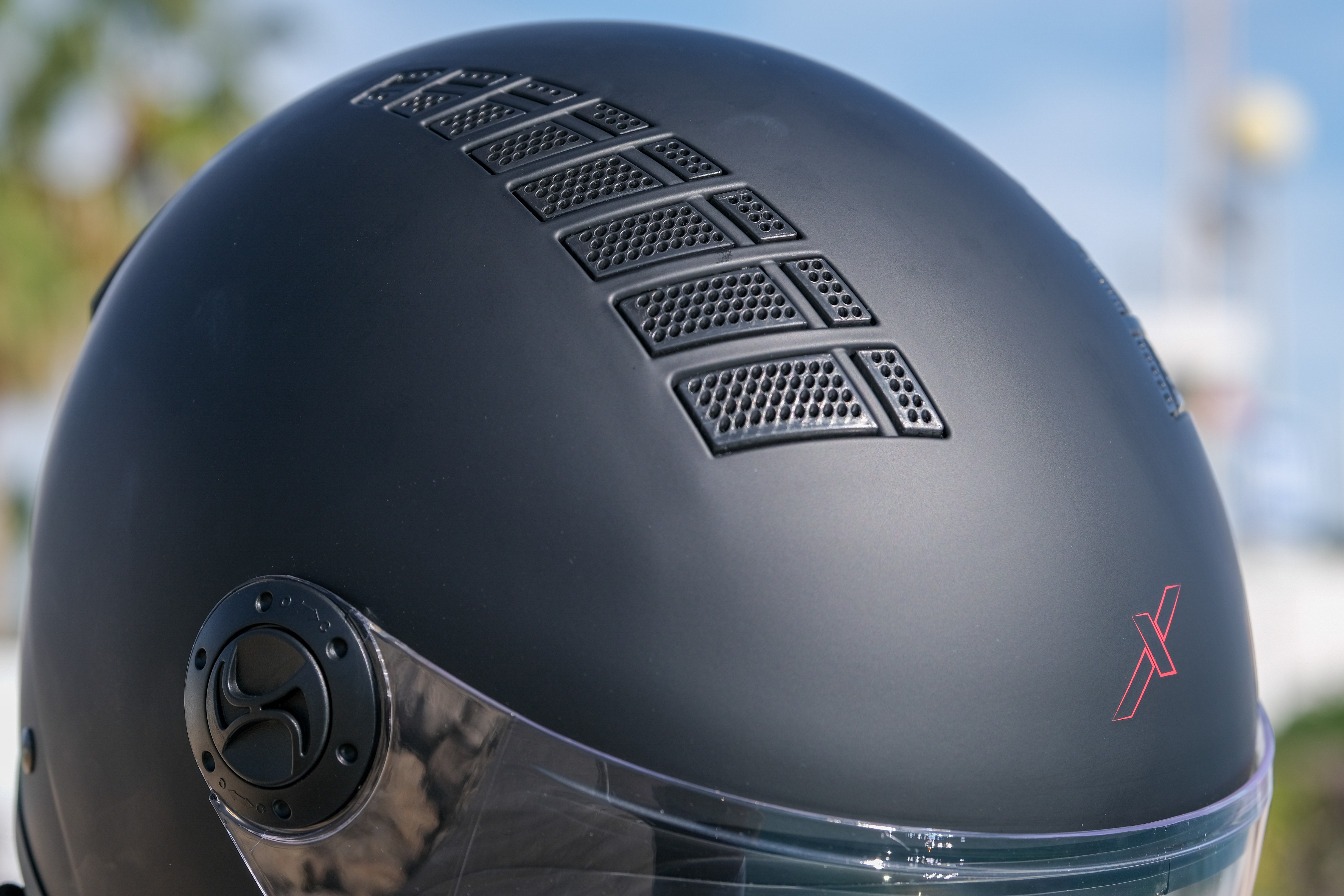 ventilations du casque jet Dexter Nemesis