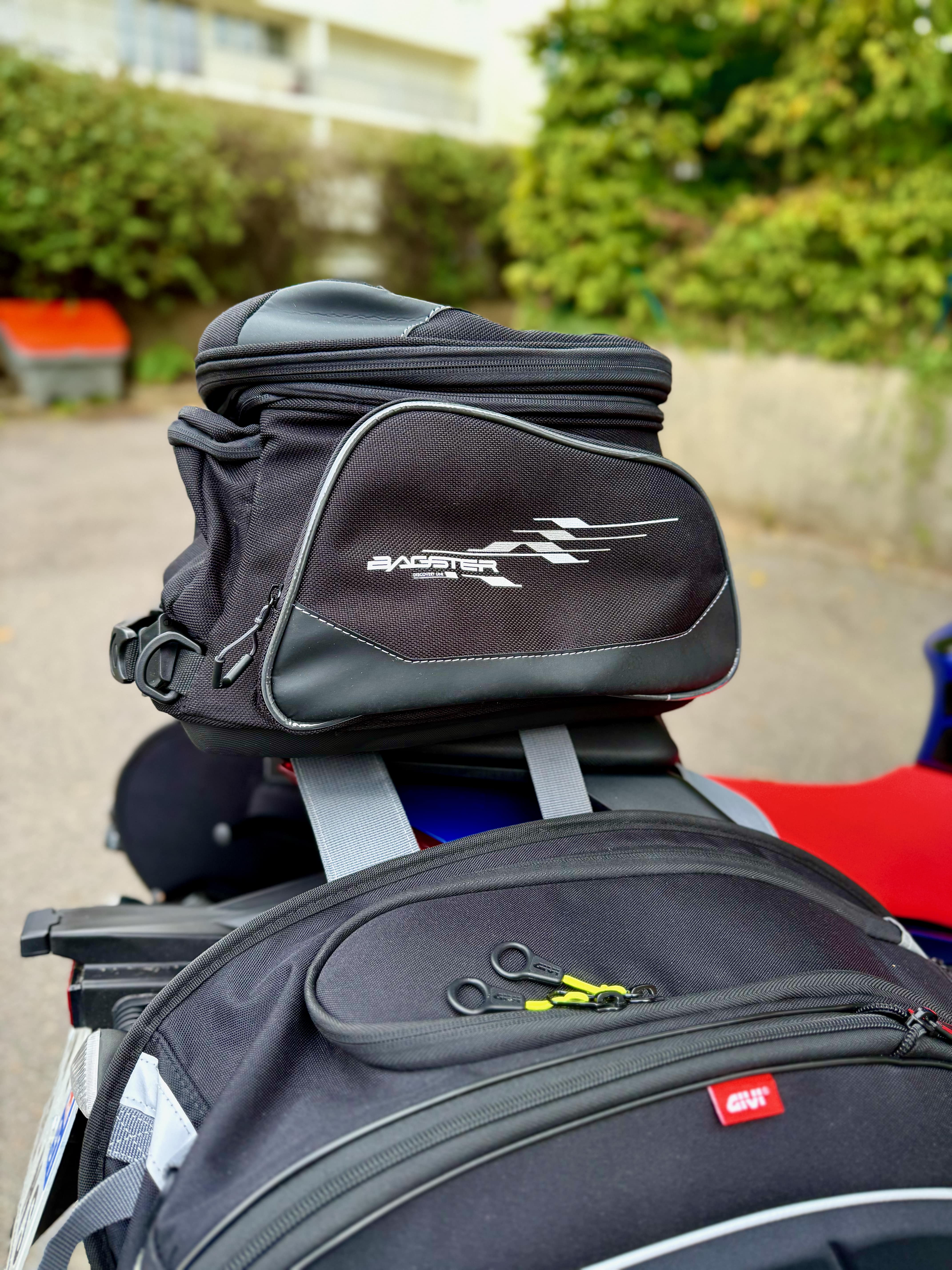 bagster à l'essai avec la sacoche de selle X-PLORE