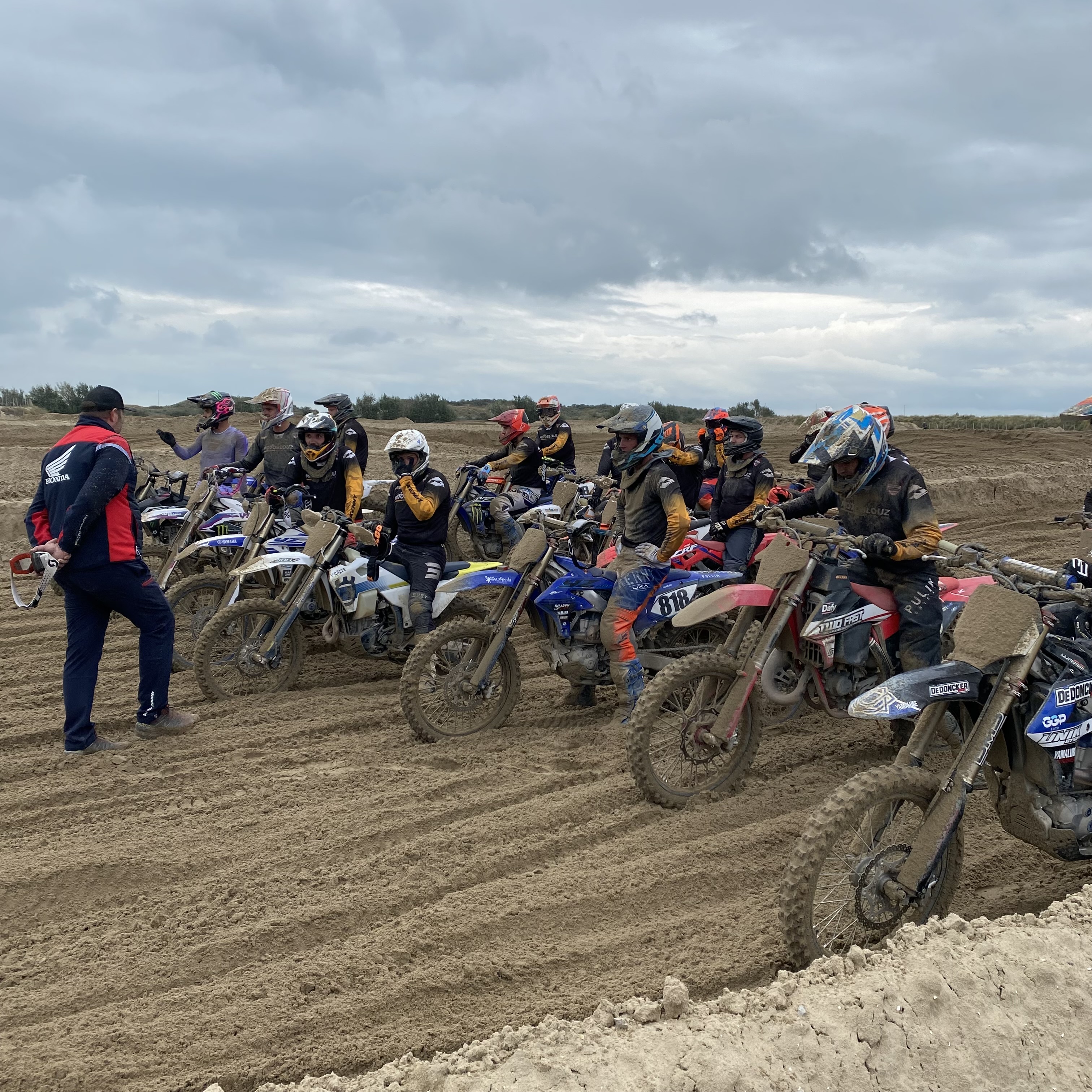 Cours de l'après-midi avec Tophe, coach officiel Honda SR 