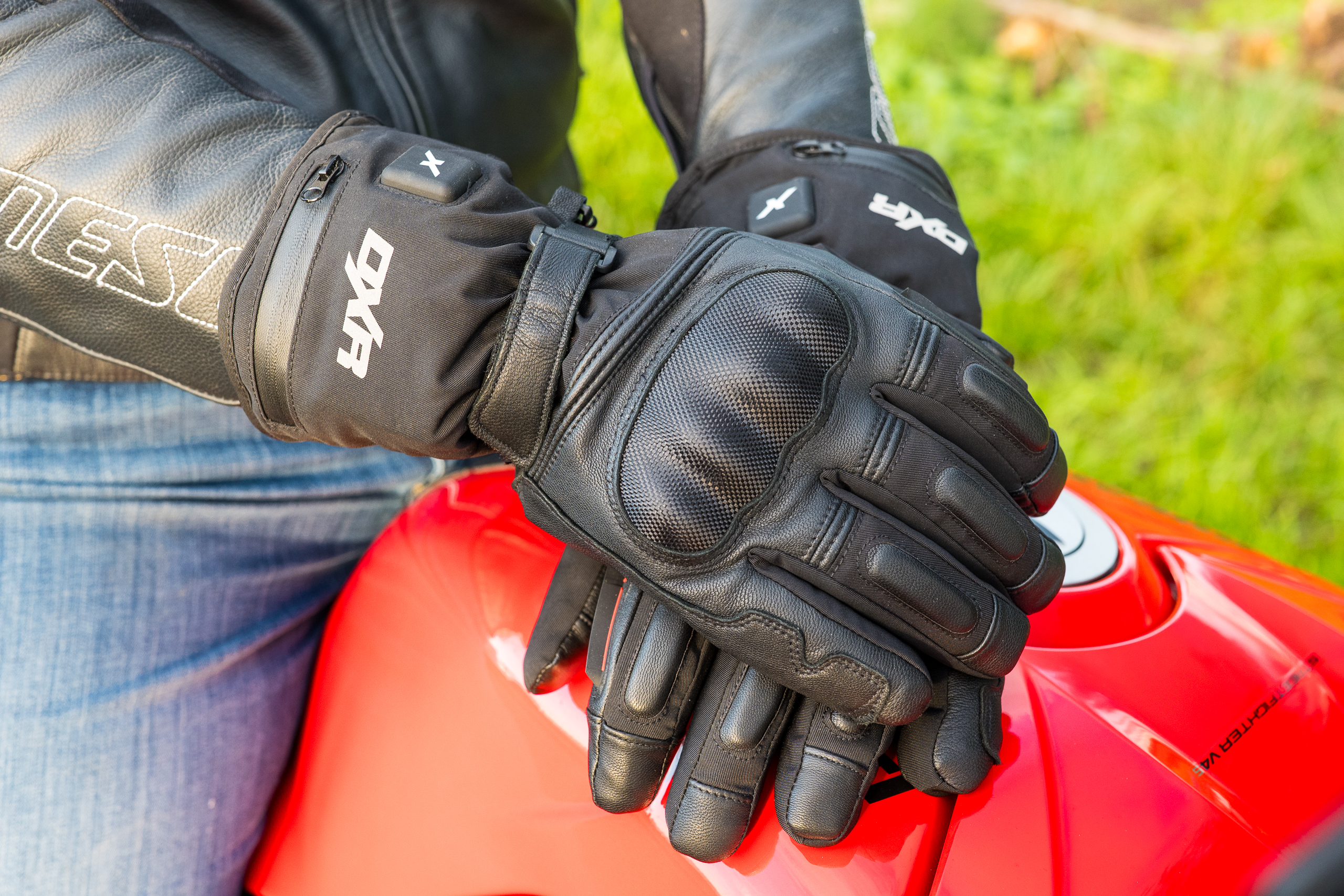 Ga,nts moto hiver chauffant DXR