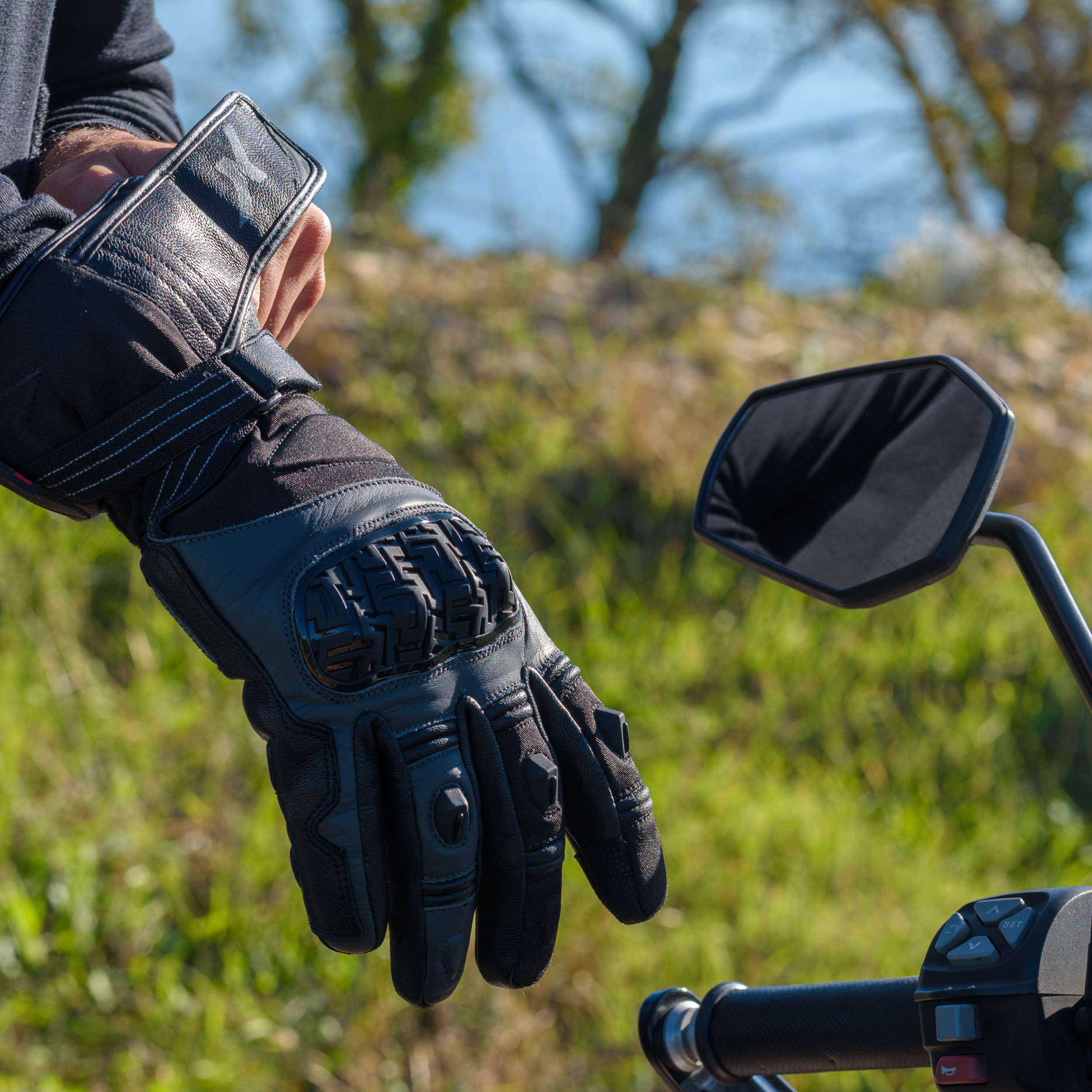 Aspect des gants DXR winter Breeze