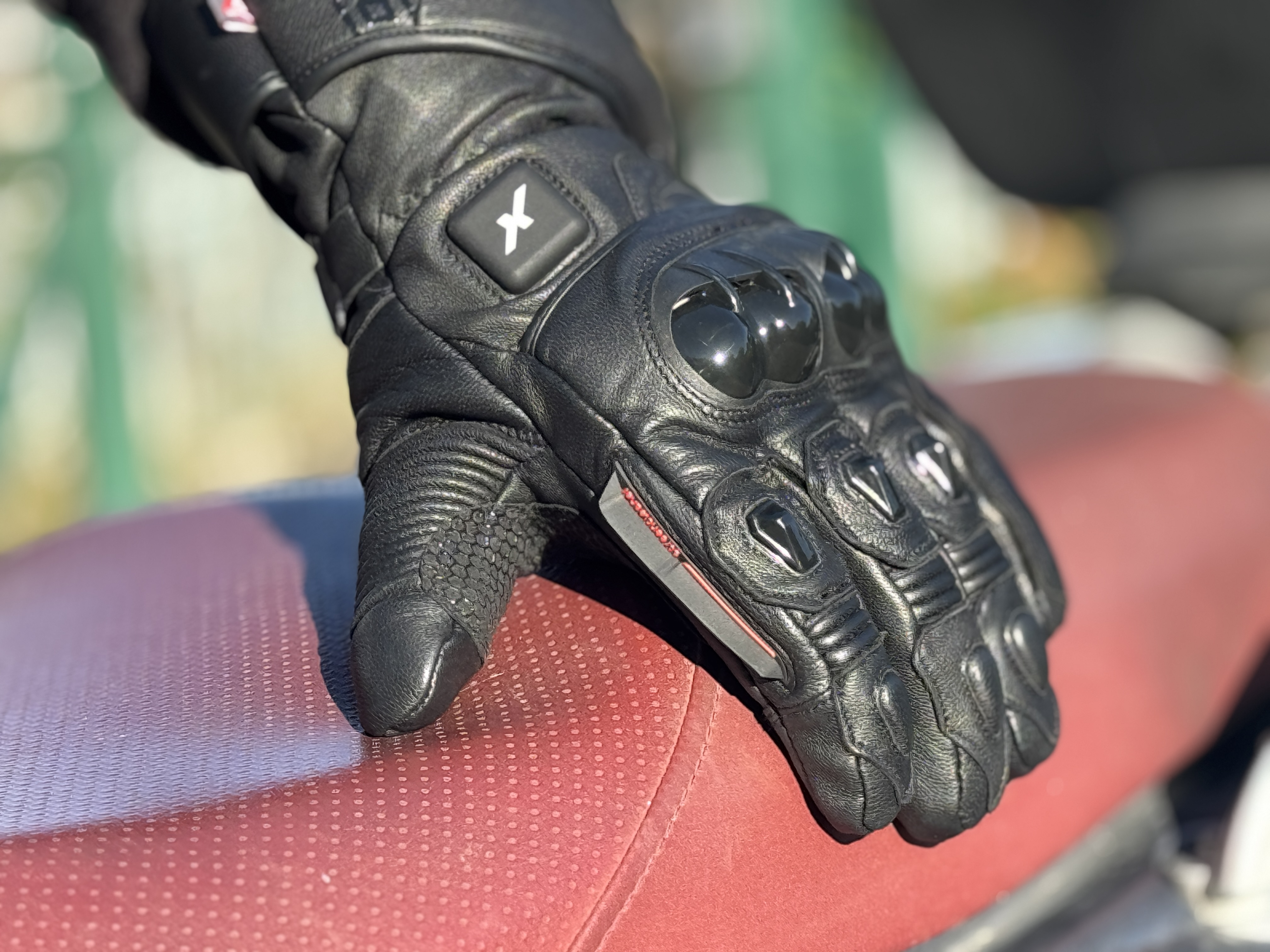 essai des gants chauffants DXR Borgatti Heat