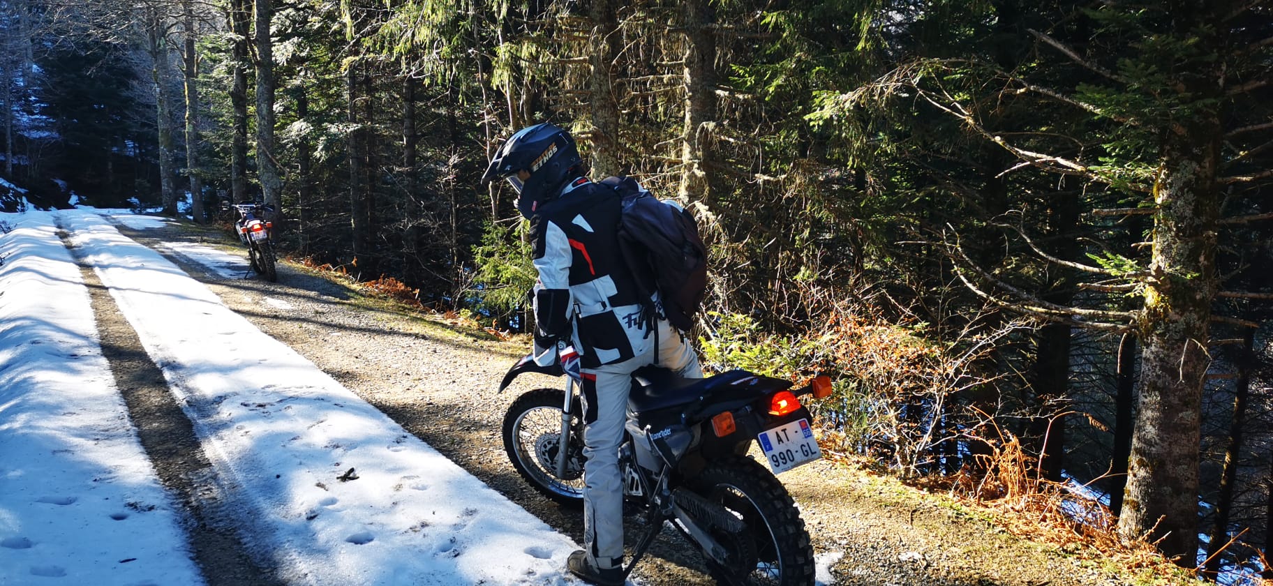 essai de la veste Furygan Montroc dans des conditions extrêmes 