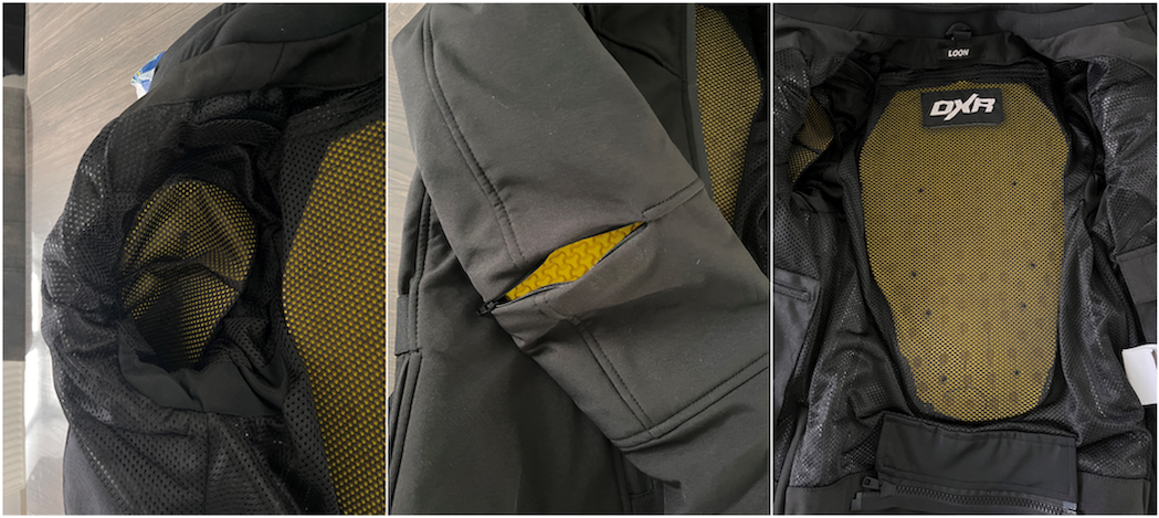 Protections de la veste DXR Loon Lady
