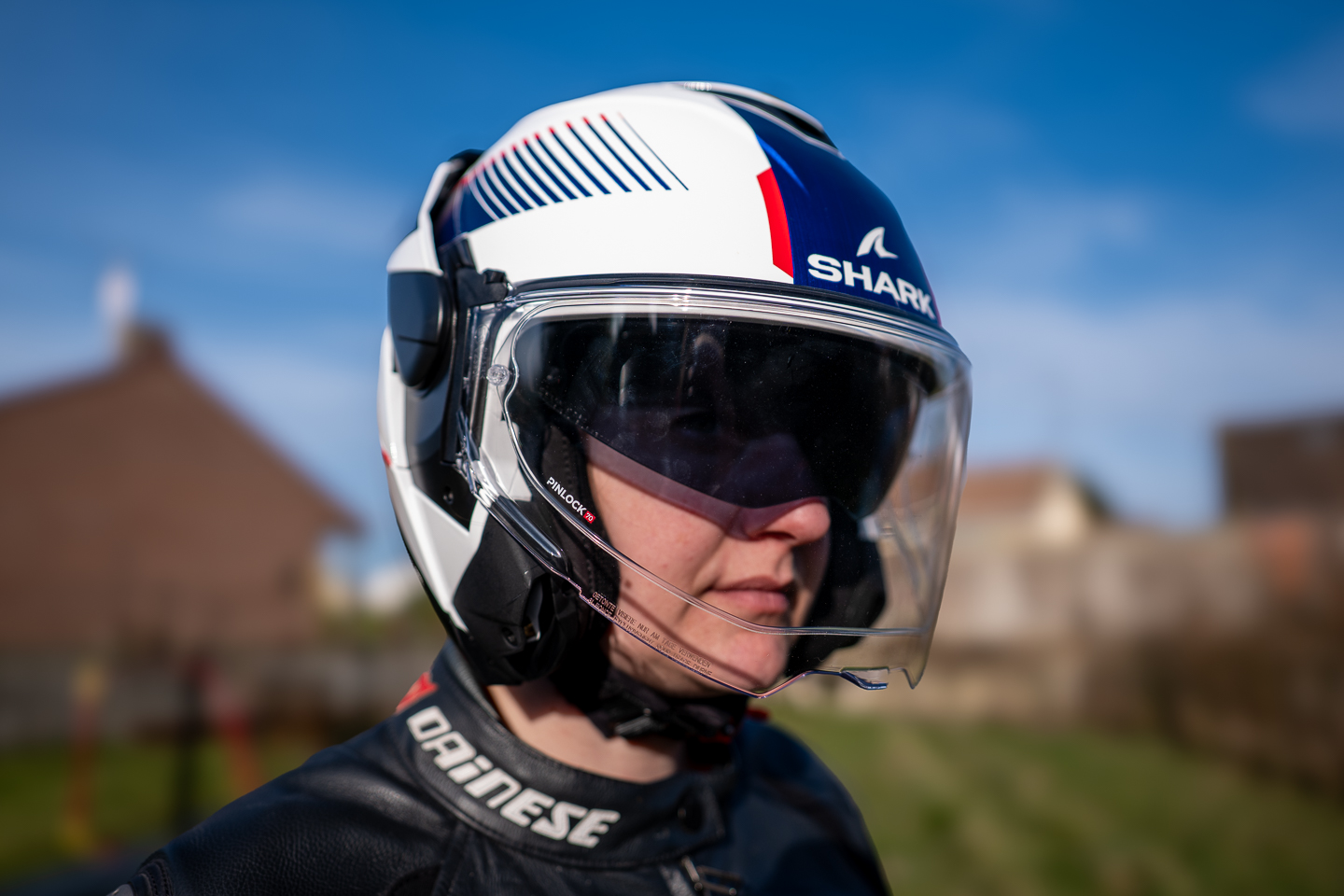 Essai casque modulable flip back Shark OXO