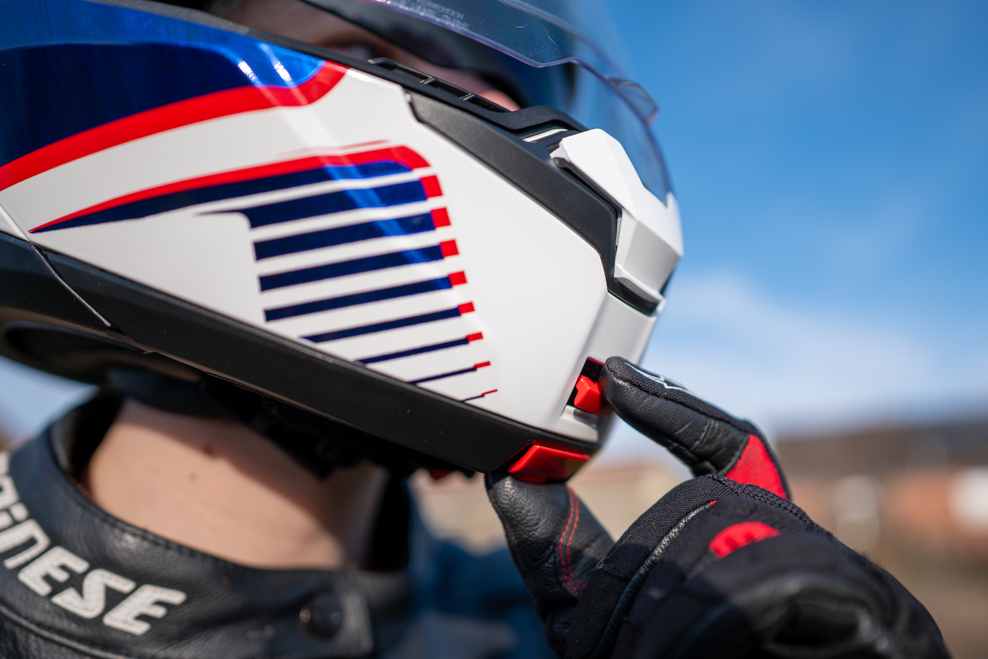 Essai casque modulable flip back Shark OXO