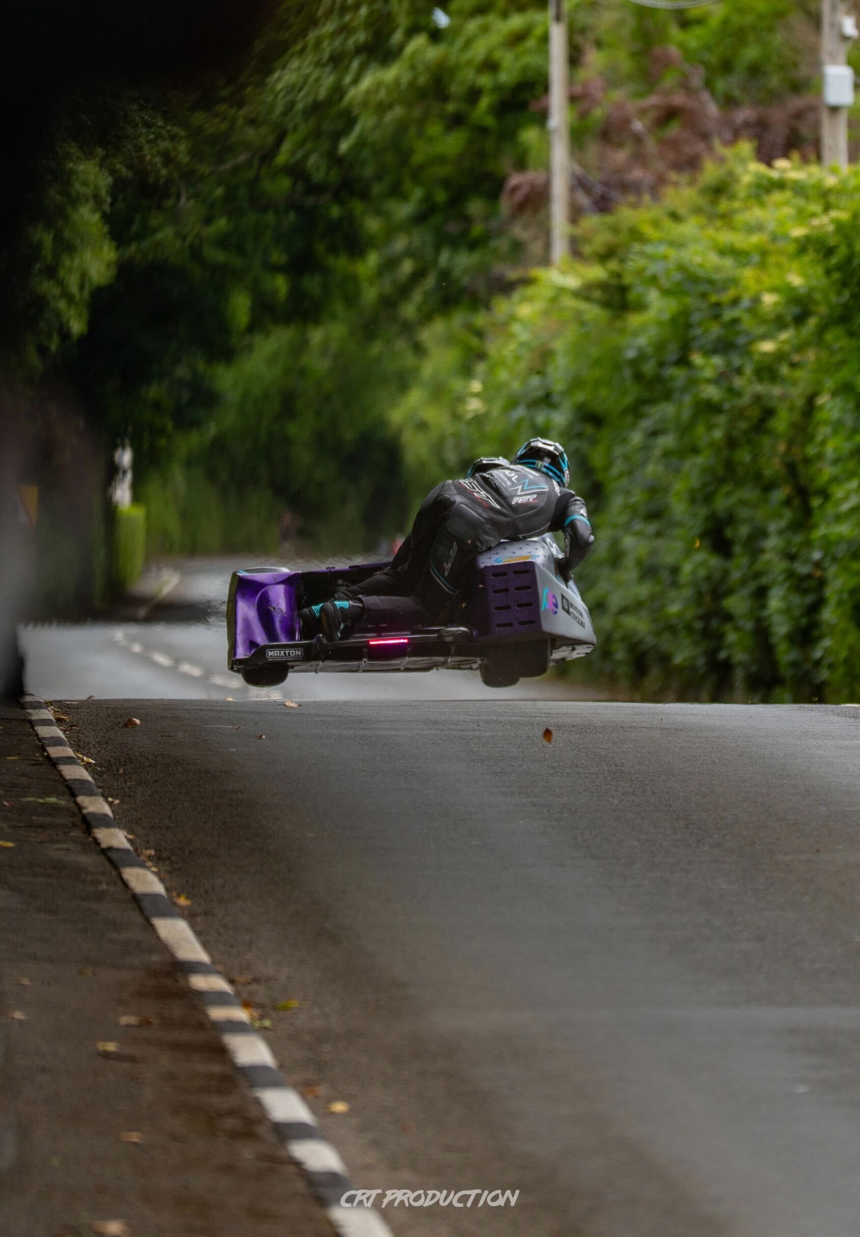 photo d'un pilote durant le Tourist Trophy