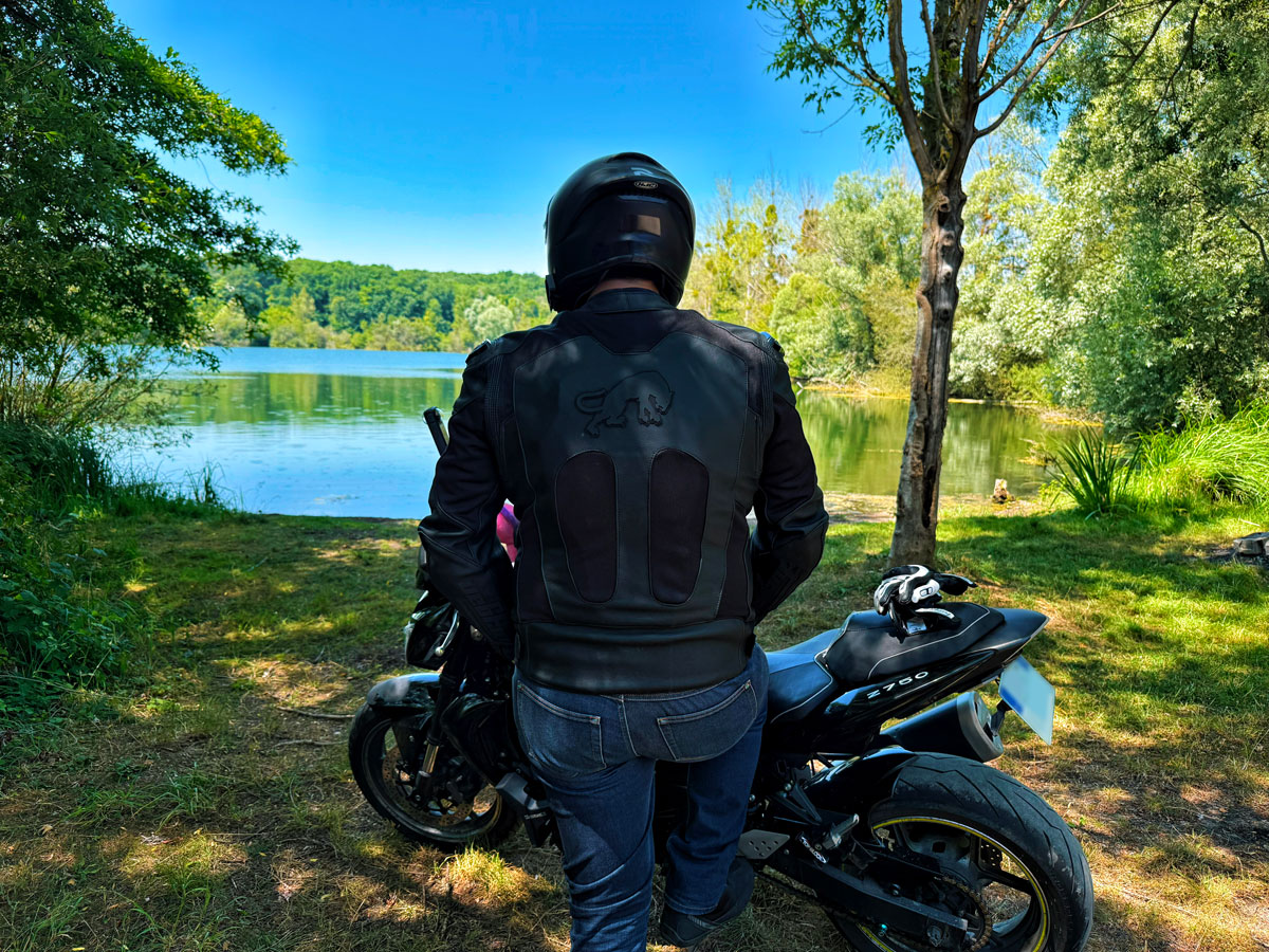 Vue de dos du blouson Furygan Speed Mesh Evo 3